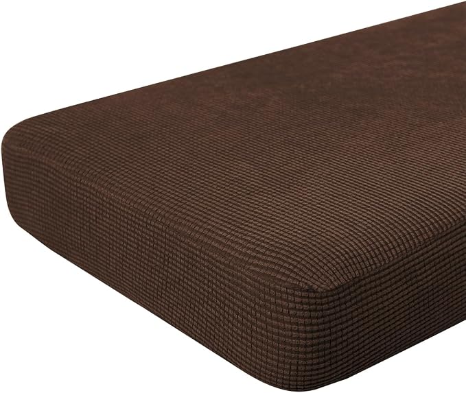 Hokway Couch Cushion Covers Stretch Cushion Covers Sofa Seat Cushion Slipcover by Hokway