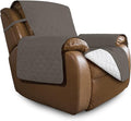 Easy-Going Reversible Couch Cover, Oversized Recliner, Taupe/Ivory | Machine by Easy-Going