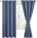 Blackout Curtains for Bedroom, 52 x 63 Inches Length, Window Curtains, Living by Hiasan