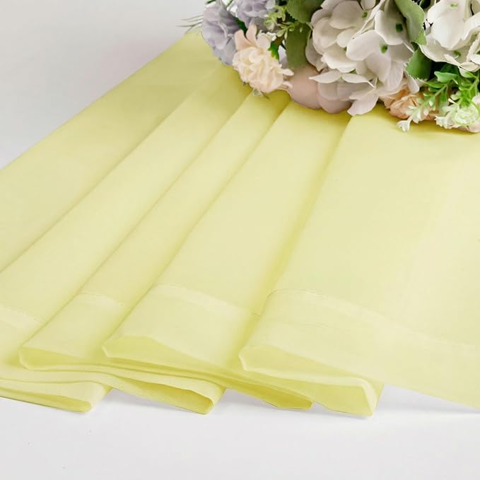 Sheer Curtains 96 inches Long 2 Panels Set - Image 7