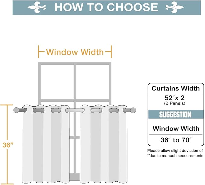 ChrisDowa Small Blackout Curtains - Image 6