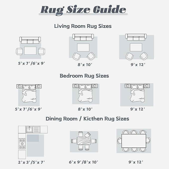 Area Rug 5x7 Washable Rug, Vintage Boho Medallion Rugs Non-Slip Soft Low Pile - Image 8
