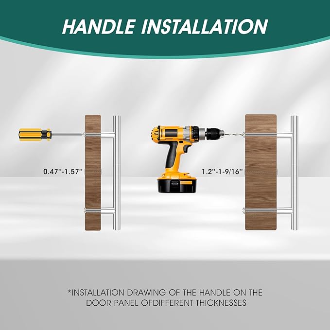 JOY DECOR 30 Pack 6 Inch Cabinet Pulls Kitchen Cabinet Handles with 3.75 Inch Hole Center Brushed Nickel Cabinet Hardware Stainless Steel Kitchen Drawer Pulls for Cabinets Cupboard, 96mm Hole Centers