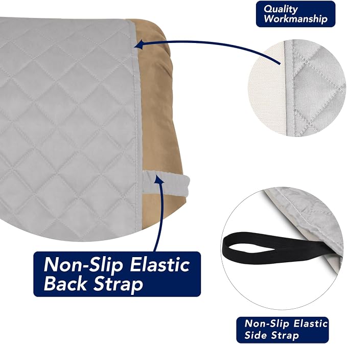 PureFit Reversible Recliner Chair Covers Couch Covers - Image 3