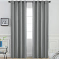 Yakamok Room Darkening Curtains 52x90 inch Length Dove Grey-Living Room | 2 by Yakamok