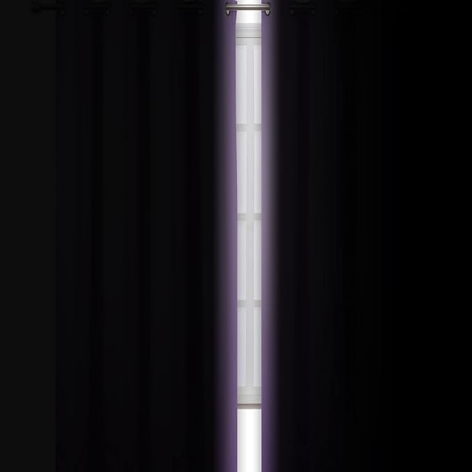 Blackout Curtains 66 x 84 inch/Lavender Curtains Set of 2 Panels/Thermal - Image 3