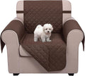 U-NICE HOME Reversible Recliner Chair Covers, Chocolate | 23''Armchair Cover by U-NICEHOME
