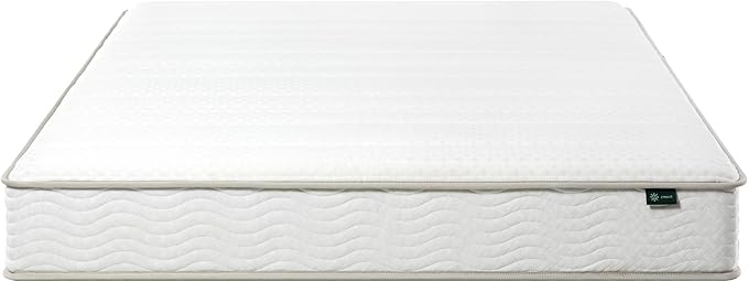 ZINUS 8 Inch Foam and Spring Hybrid Mattress [New Version], King, Fiberglass Free, Medium Firmness, Durable Support, Certified Safe Foams & Fabric, Mattress in A Box