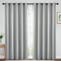 Yakamok Room Darkening Curtains 70x84 inch Length Light Grey-Living Room | 2 by Yakamok