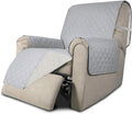 Easy-Going Reversible Couch Cover, Recliner 19 in, Light Gray/Ivory | Machine by Easy-Going