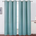 Stone Blue Thermal Blackout Curtains/38 x 84 Inch/Set of 2 Panels Room by Lemomo