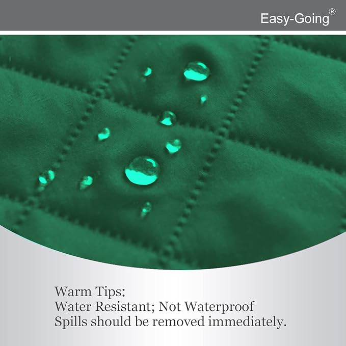 Easy-Going Reversible Couch Cover, 2 Cushion Sofa, Water Resistant Furniture Mat - Image 4
