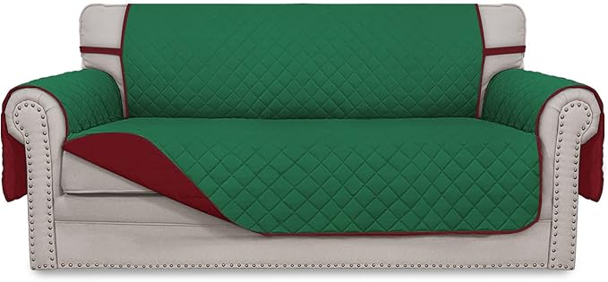 Easy-Going Reversible Couch Cover, 2 Cushion Sofa, Water Resistant Mat by Easy-Going