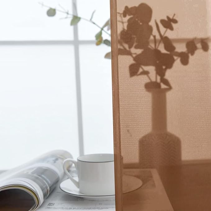 SpaceDresser Sheer Voile Window Treatment Rod Pocket Curtain Panels - Image 4