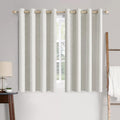MIULEE 100% Blackout Linen Curtains by MIULEE