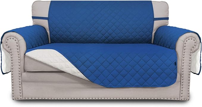 Easy-Going Reversible Couch Cover, 2 Cushion Sofa, Water Resistant Furniture Mat by Easy-Going