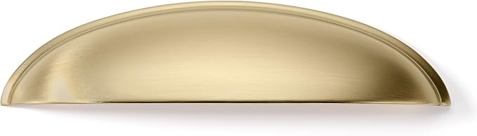 khtumeware 10 Pack 5" Drawer Pulls Champagne Bronze Cabinet Cup Pulls Kitchen Hardware Cabinet Handles Drawer Handles Knobs 5 inch Hole Center