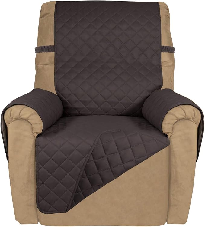 PureFit Reversible Recliner Chair Covers Couch Covers by PureFit