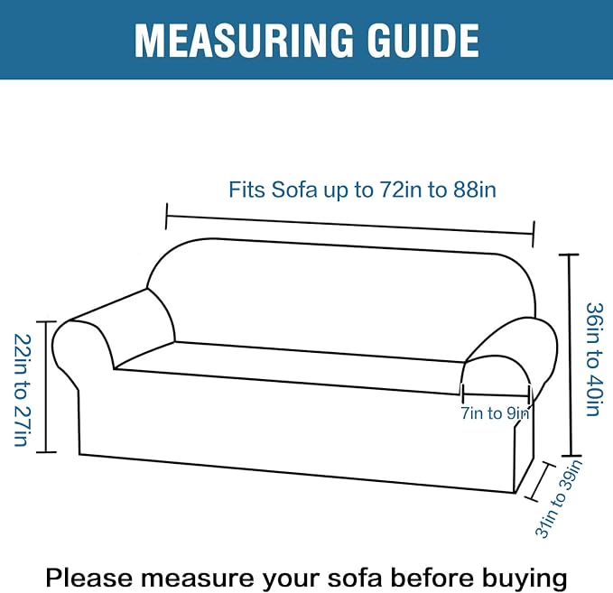 H.VERSAILTEX Stretch Sofa Covers - Image 2