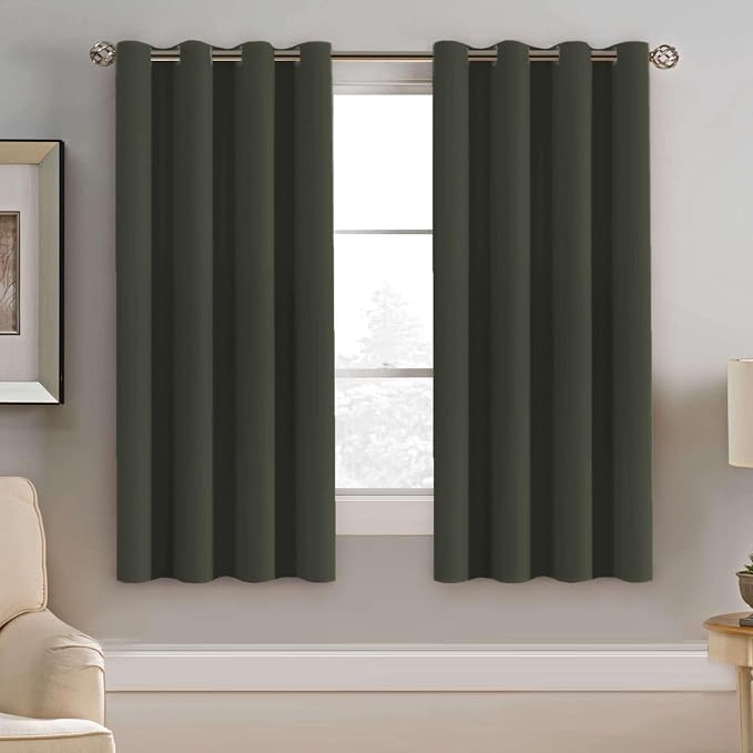 H.VERSAILTEX Blackout Window Curtain Panels Thermal Insulated Room Darkening by HVERSAILTEX