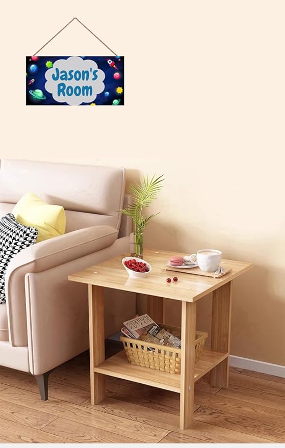 SLWEJQHA Personalized Outer Space Room Decor Art Rocket Pictures,Space Art for Kids Room,Boys Bedroom Decor,Nursery Decor Stars themed For Little Man Cave