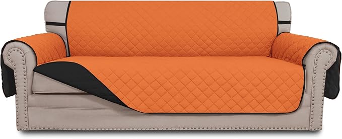 Easy-Going Reversible Couch Cover, 4 Seater Sofa, Washable Slipcover by Easy-Going
