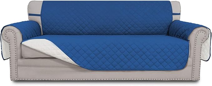 Easy-Going Reversible Couch Cover, 3 Cushion Sofa, Water Resistant Furniture Mat by Easy-Going