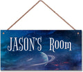 Personalized Sign Stars Wall Art Decoration Exquisite Decorative Signs For Little Man Cave Custom Name for Kids Room Wall Art Decor Outer Space Themed Nursery Decor For Boys Bedroom