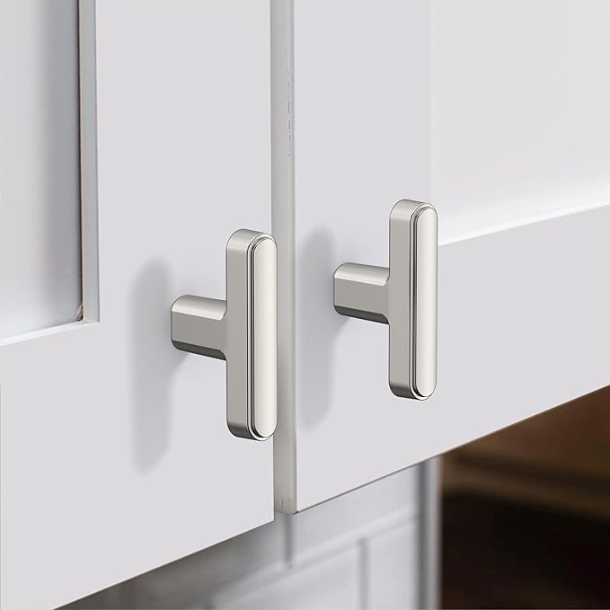 10 Pack Kitchen Cabinet Knobs Brushed Satin Nickel Dresser Drawer Knobs Kitchen Cabinet Hardware for Dresser Drawers