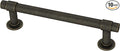 Franklin Brass - Francisco Warm Chestnut Cabinet Handles 4 Inch (4") Hole Center Pulls | Easy Install, Durable Hardware for Kitchen Cabinet Door, Drawers, Dresser Pull, Furniture (10 Pack)
