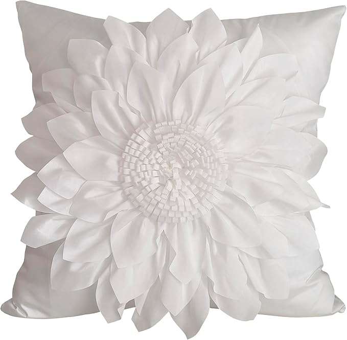 Bella's Giftshop 3D Sunflower Decorative Throw Pillow Covers by BellasGifts