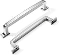 khtumeware 6 Pack 5 Inch Kitchen Cabinet Handles Polished Chrome Cabinet Pulls Drawer Pulls Kitchen Cabinet Hardware Kitchen Handles for Cabinets Cupboard Handles Drawer Handles