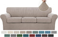 Turquoize 4 Piece Sofa Slipcover Sofa Covers by Turquoize