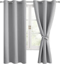 Blackout Curtains for Bedroom, 38 x 63 Inches Length, Window Curtains for by Hiasan