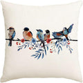 RABUSOFA 4th of July Memorial Day Patriotic Throw Pillow Cover, 20x20 Inch Red by RABUSOFA