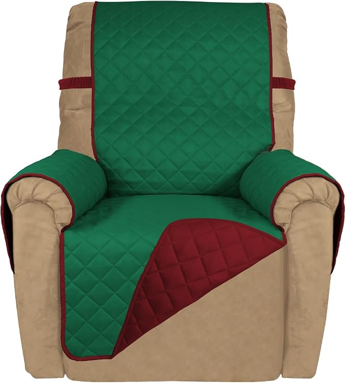PureFit Reversible Recliner Chair Covers Couch Covers by PureFit