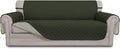 Easy-Going Reversible Couch Cover, 4 Seater Sofa, Army Green/Beige | XX-Large by Easy-Going
