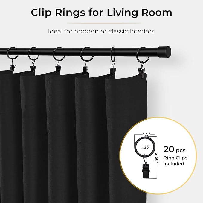 INOVADAY 100% Blackout Curtains - Image 4