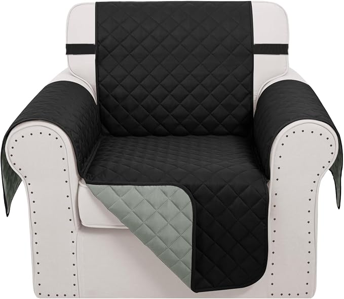 Reversible Recliner Chair Covers, Water Repellent, Chair Protectors Covers by LuxshareHome