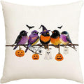 RABUSOFA Halloween Pillow Covers 18x18 Inch Halloween Decorations by RABUSOFA