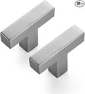 Ravinte 32 Pack 2 inch Length Square Cabinet Pulls Brushed Nickel Stainless Steel Kitchen Drawer Pulls Cupboard Handles Cabinet Handles
