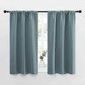 NICETOWN Greyish Blue Blackout Curtains Panels by NICETOWN