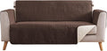 Water Repellent Loveseat Cover for 2 Cushion Couch, Machine Washable Love Seat by Pamhaven