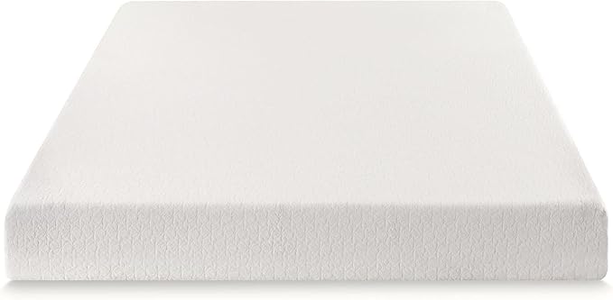 Best Price Mattress 8 inch Twin Mattress Bed-In-A-Box, Green Tea Memory Foam, White