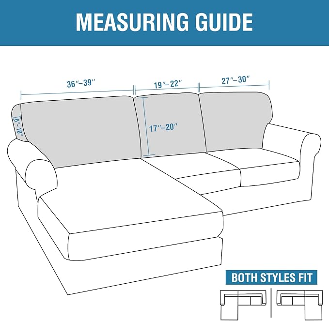 H.VERSAILTEX Backrest Cushion Covers Sectional Couch Back Cushion Covers - Image 3