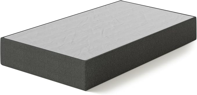ZINUS 9 Inch Twin WonderBox(TM) Smart Box Spring, Quick Assembly Mattress Foundation, Durable Metal Frame, Grey