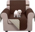U-NICE HOME Reversible Recliner Chair Covers, Pet Friendly, Elastic Straps by U-NICEHOME