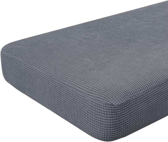 Hokway Couch Cushion Covers Stretch Cushion Covers Sofa Seat Cushion Slipcover by Hokway
