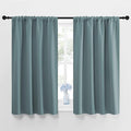 NICETOWN Greyish Blue Blackout Curtains Panels by NICETOWN