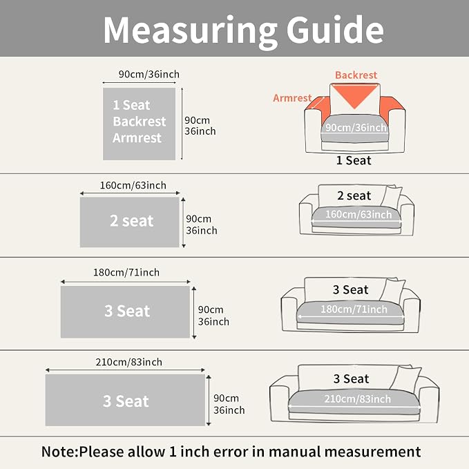 Velvet Couch Covers for Sectional Sofa Washable, Non-Slip L Shaped Sectional - Image 7